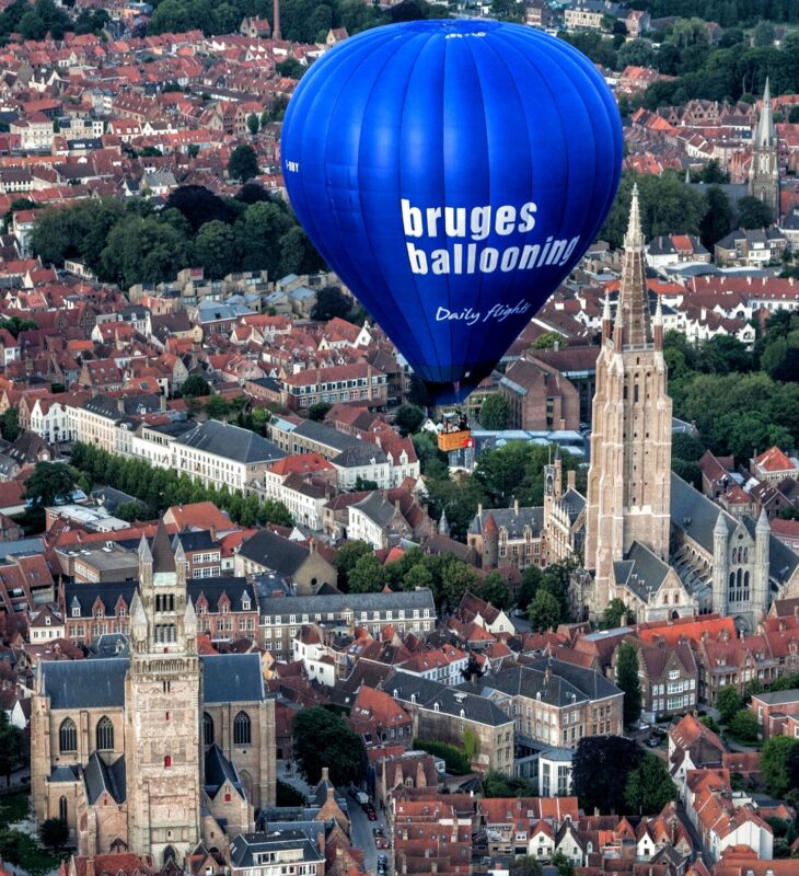 Hot air balloon rides over Bruges - Bruges Ballooning